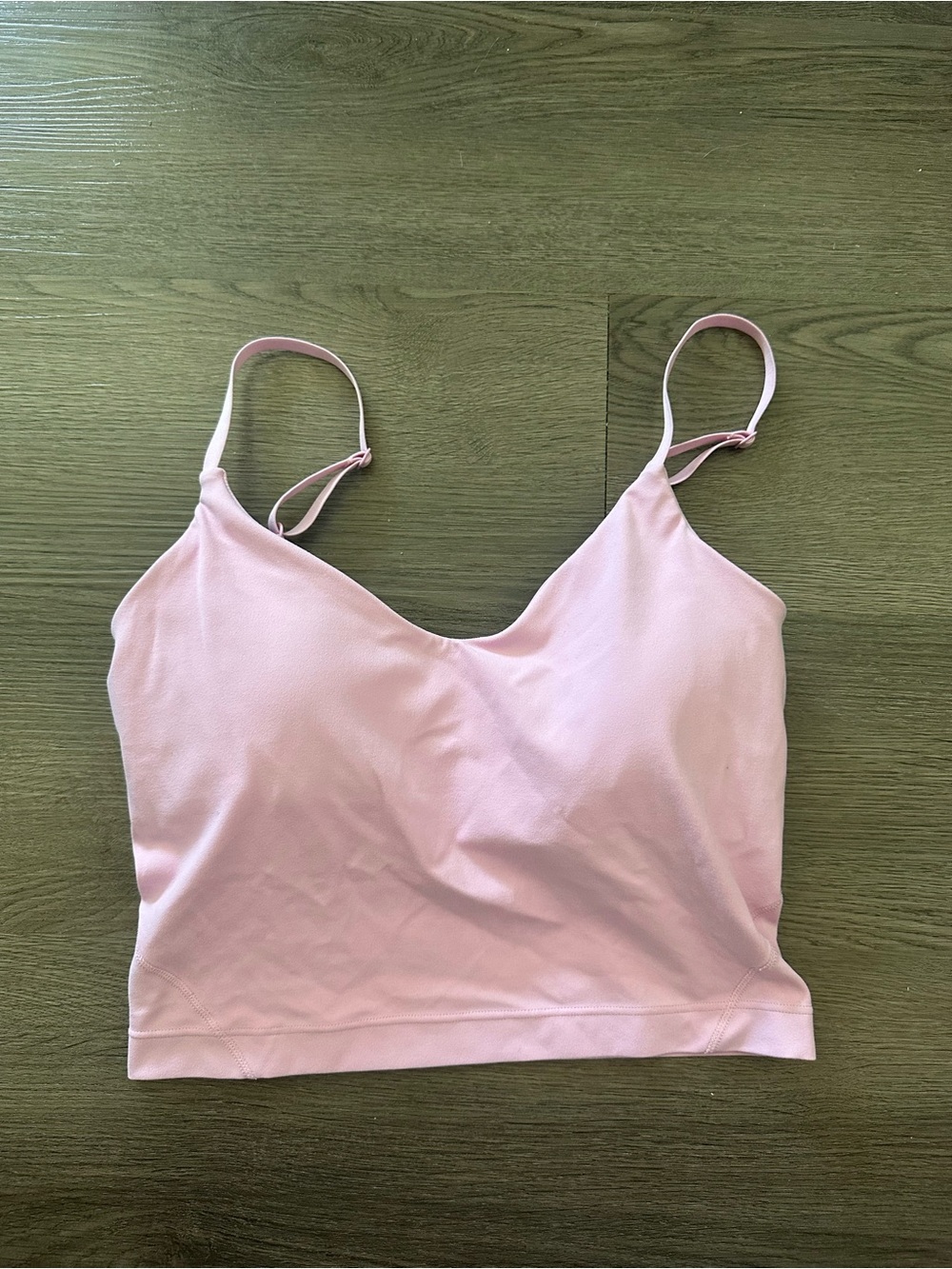 Lululemon Light Pink Cami align Crop Top